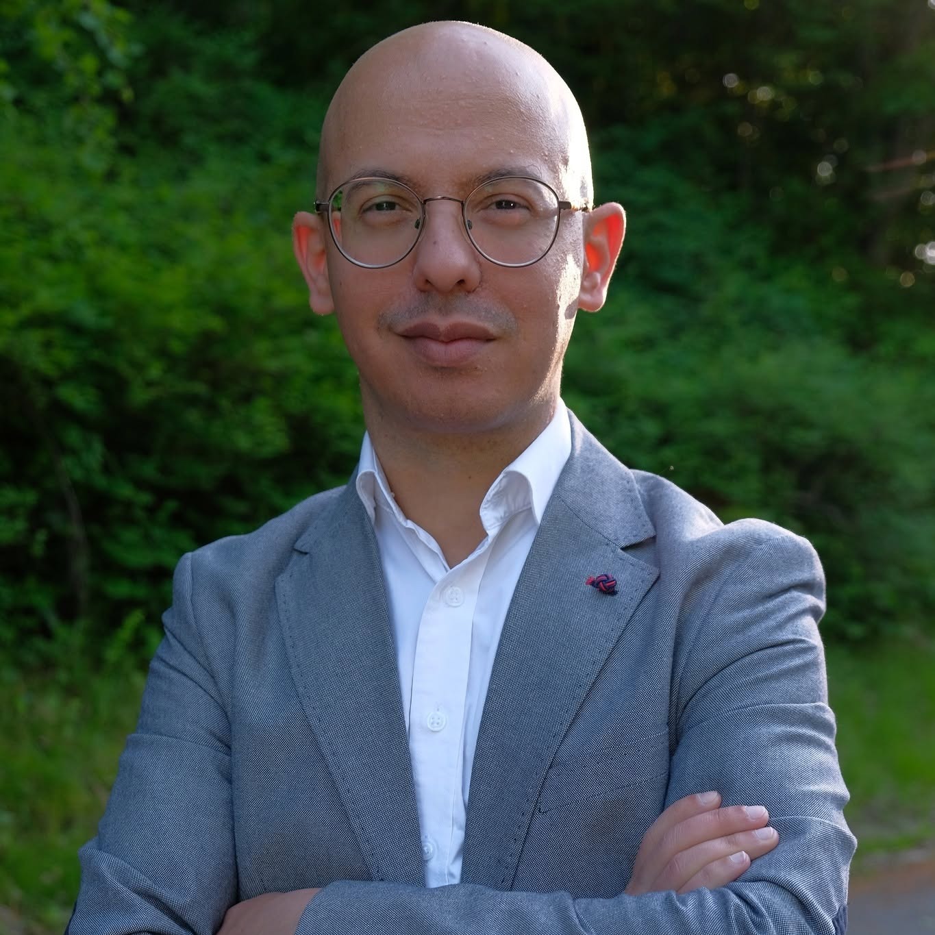 Porträtt av Nikolas Mallek