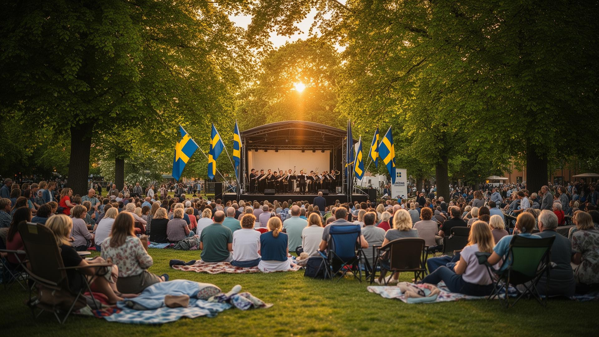 Sommarsöndag 28 juni i Ramnaparken